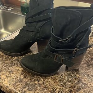 Genuine leather boots